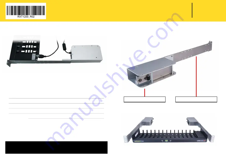 Yellobrik RXT 1001 Quick Reference Download Page 1