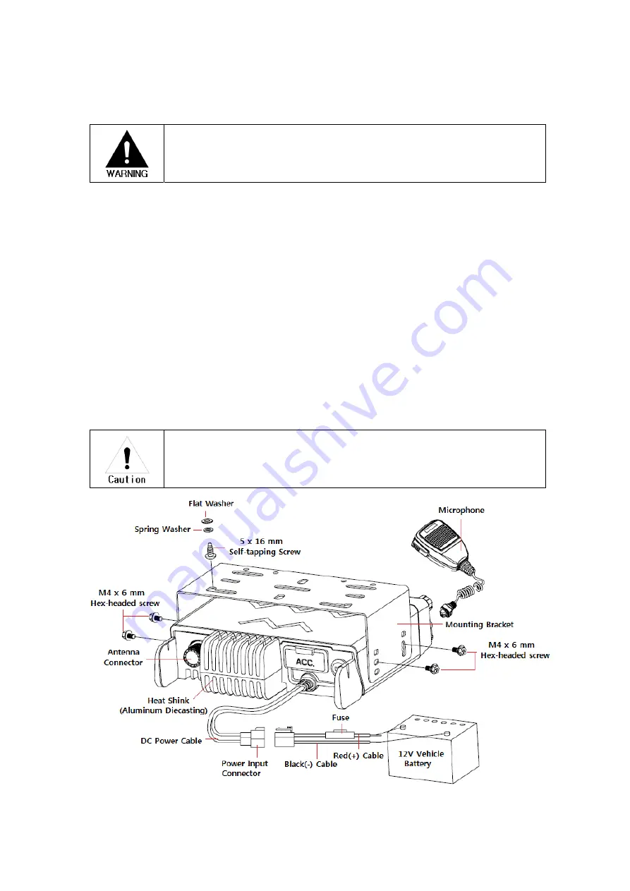 YEONHWA M TECH XRadio XM Series User Manual Download Page 7