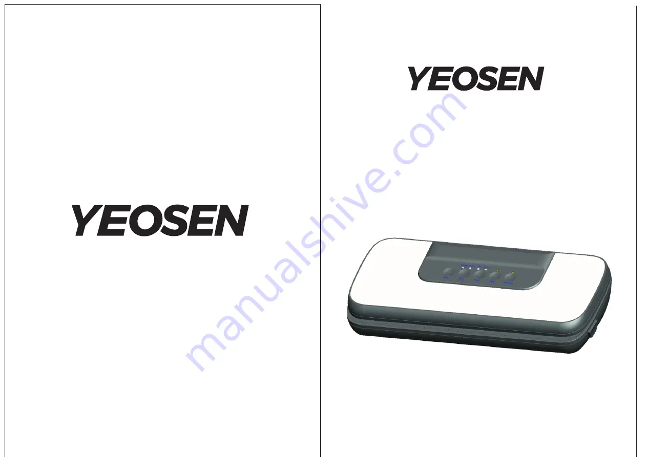 Yeosen E5600-MS Instruction Manual Download Page 1