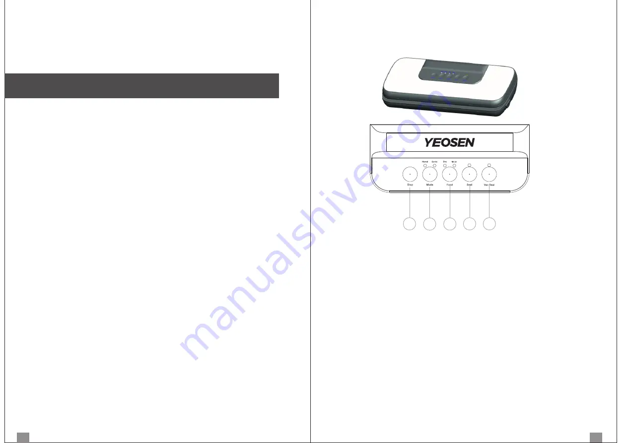 Yeosen E5600-MS Instruction Manual Download Page 4