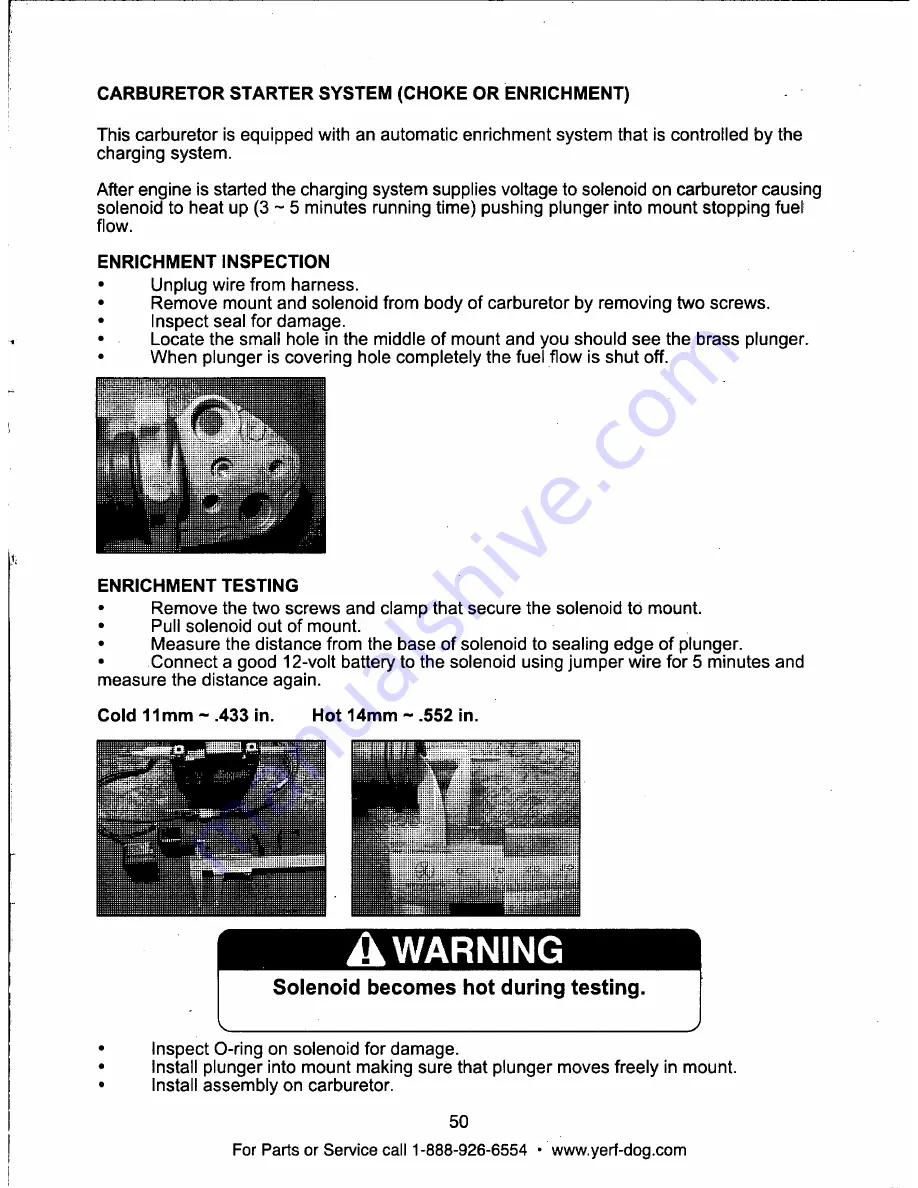 Yerf-Dog Spiderbox 2004 Service Manual Download Page 51