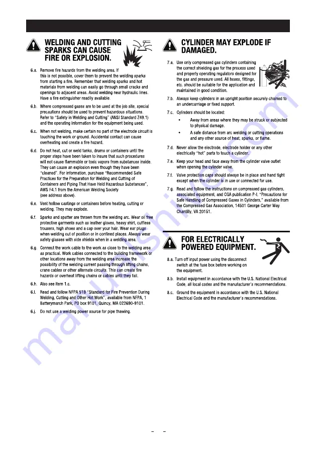 Yeswelder TIG-225P Operator'S Manual Download Page 7