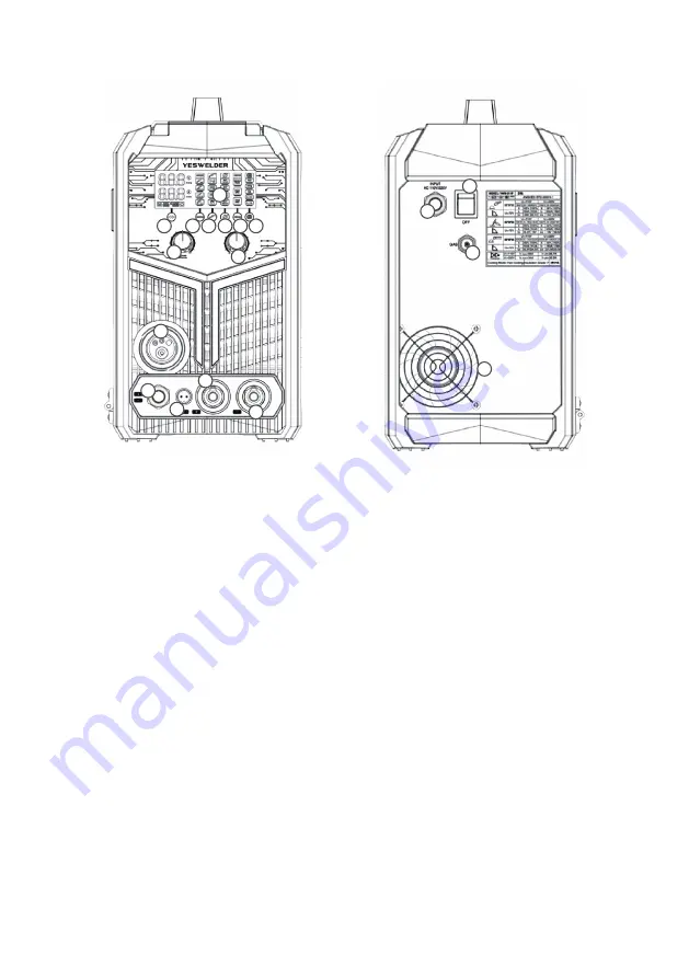 Yeswelder YWM-211P Operator'S Manual Download Page 13