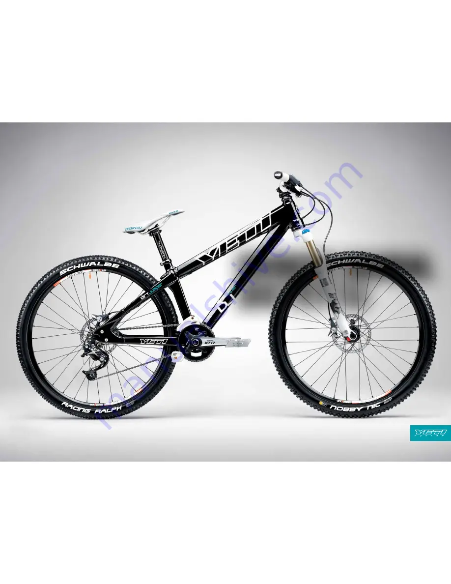 Yeti Cycles dj 2012 Owner'S Manual Download Page 1