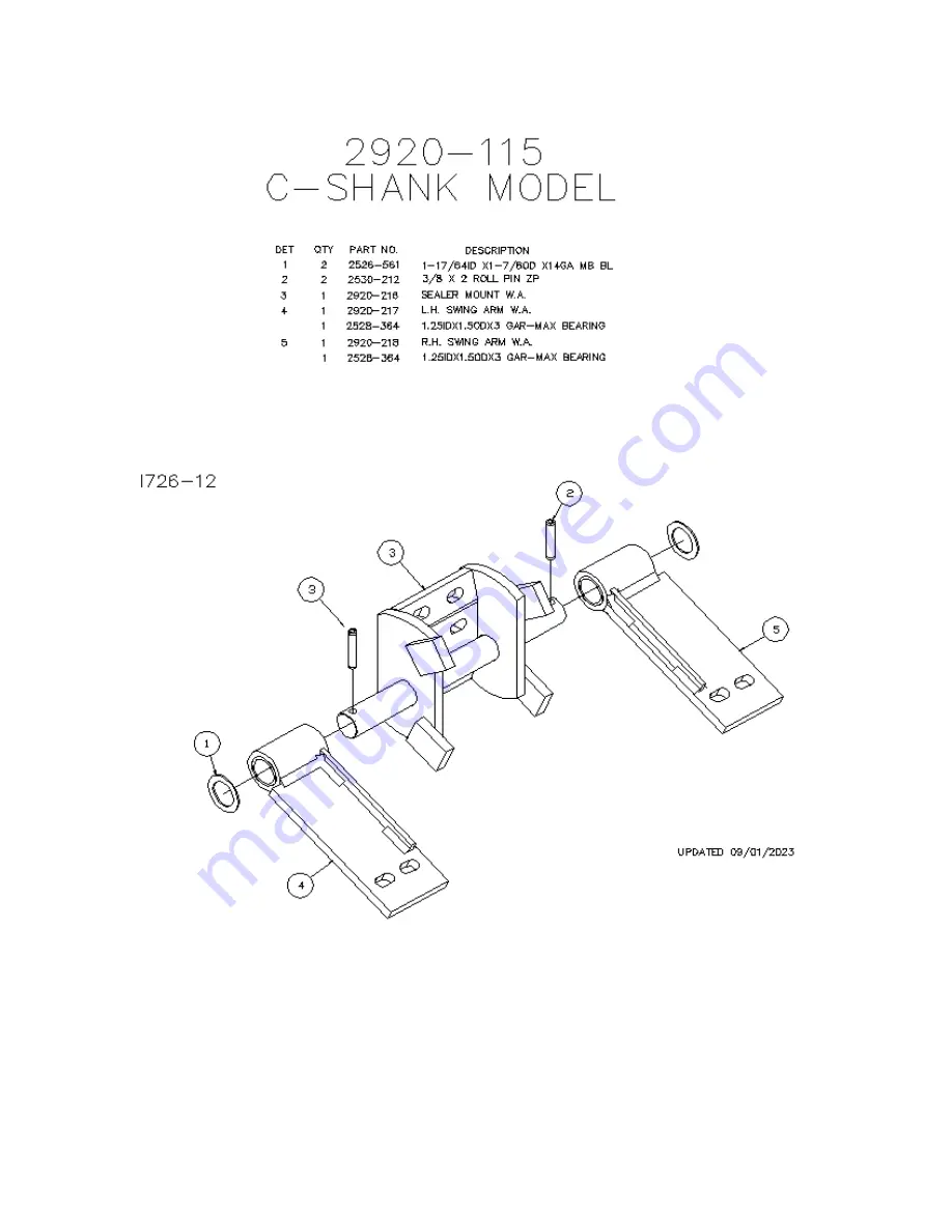 Yetter MAX SEALER PLUS 2920 Series Operator'S Manual Download Page 11