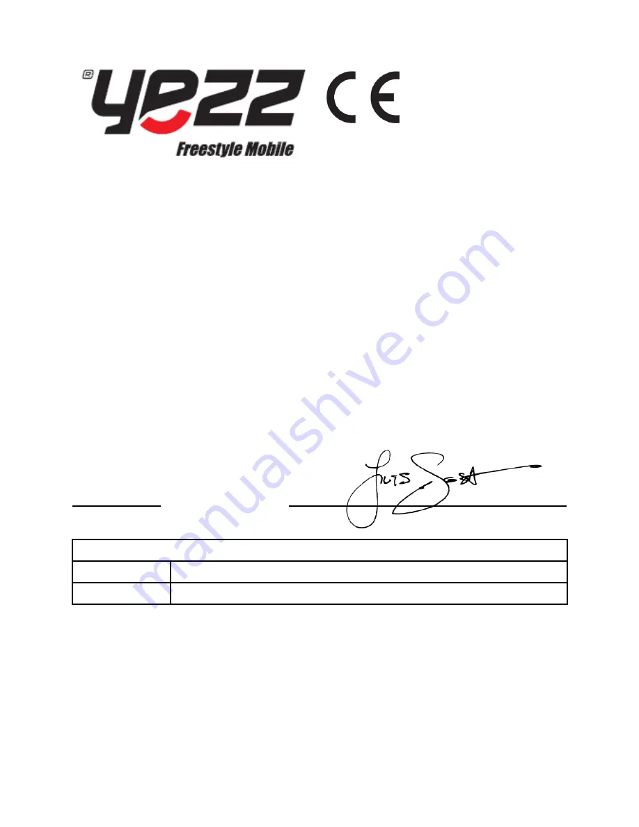 Yezz ZC20 User Manual Download Page 182