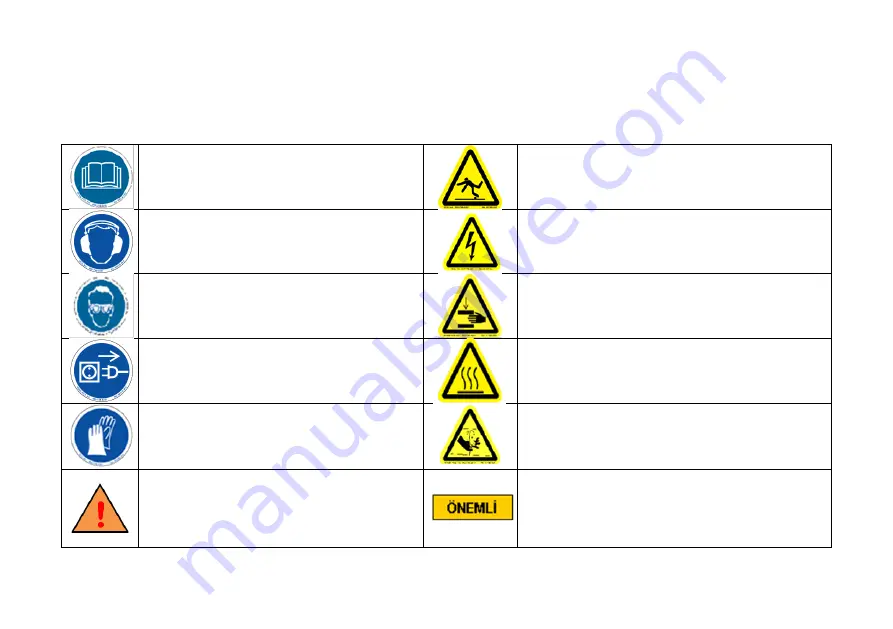 YILMAZ KP 120 Manual Download Page 12