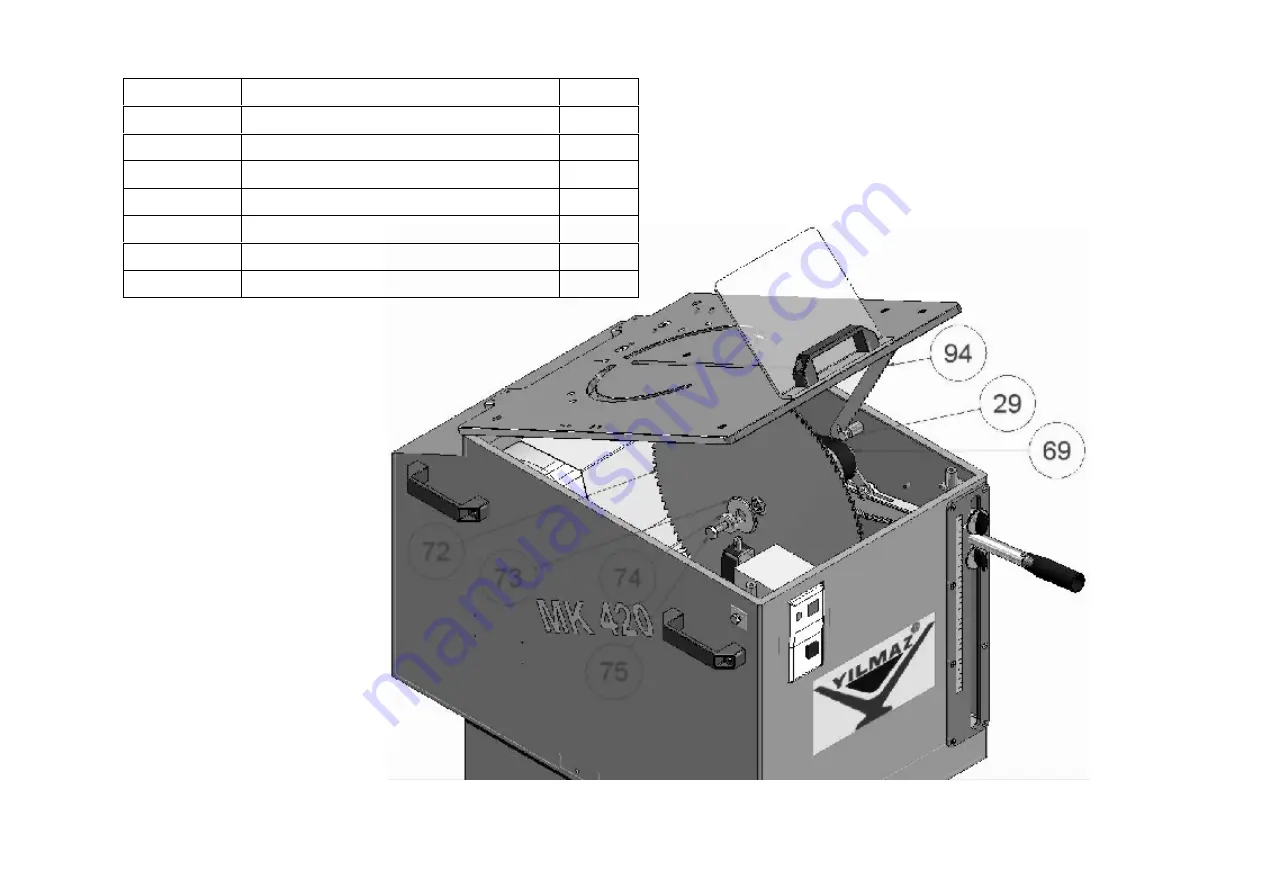 YILMAZ MK 420 Скачать руководство пользователя страница 11