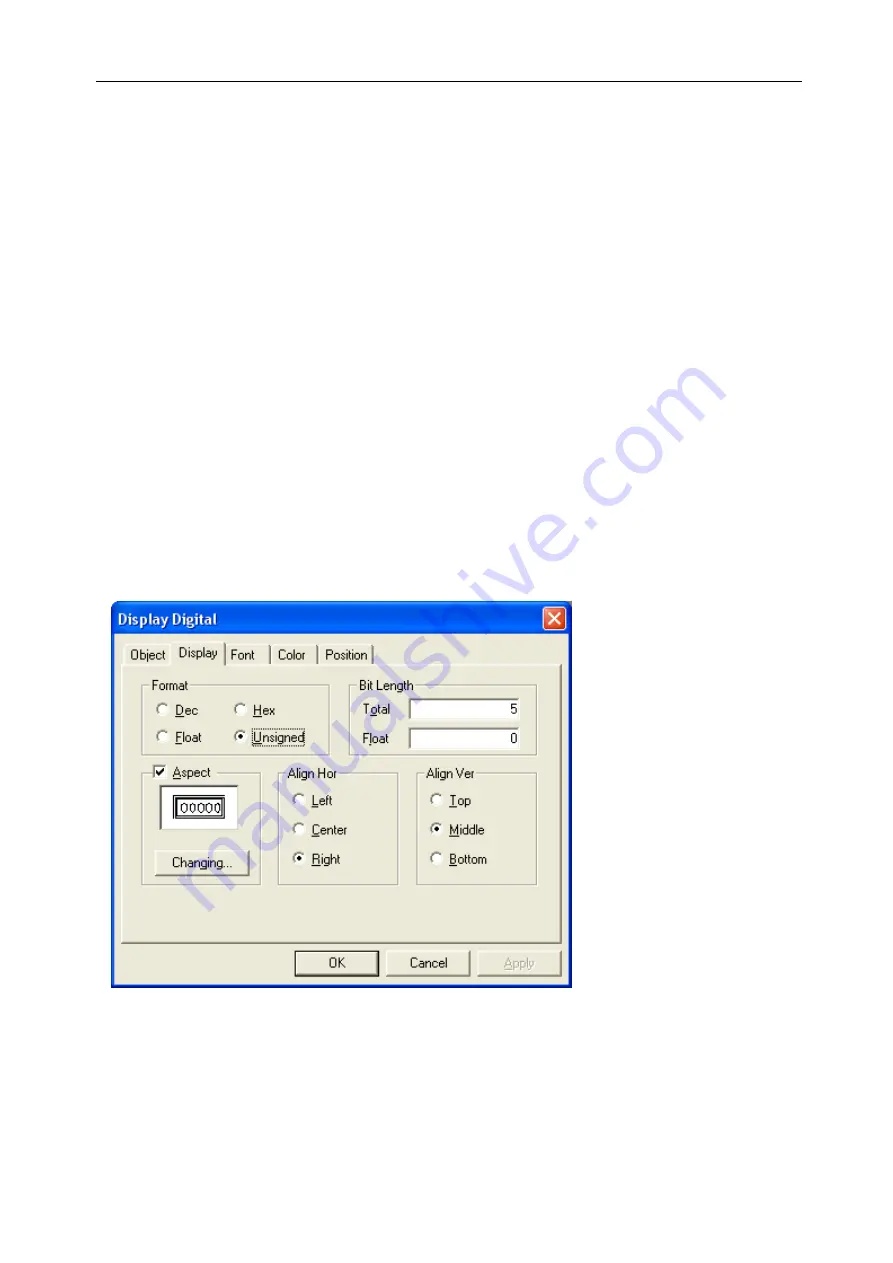 YING ELECTRONICS TOUCHWIN TP Series User Manual Download Page 226