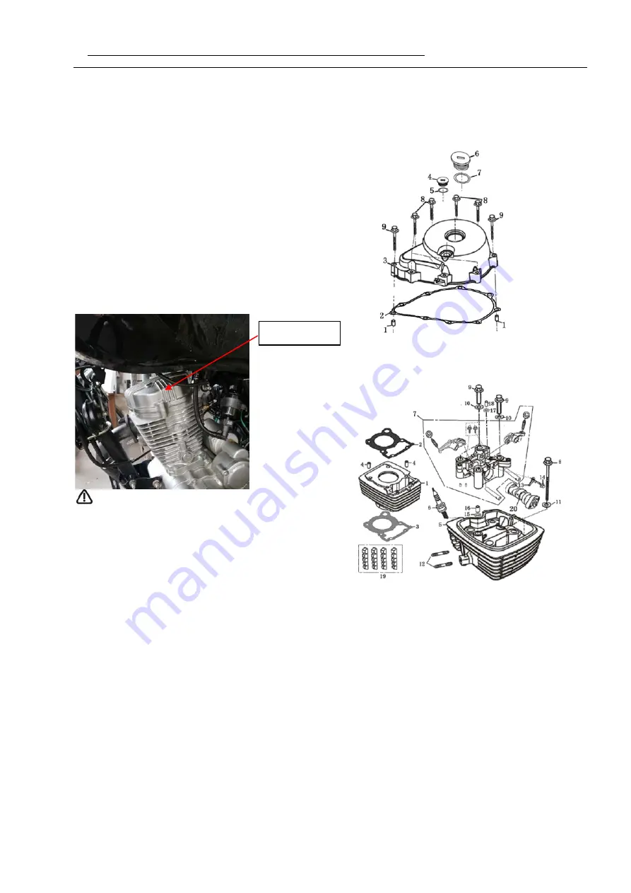 Yingang YG125-25 Maintenance Manual Download Page 53