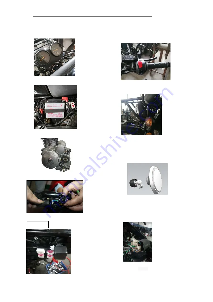 Yingang YG125-25 Maintenance Manual Download Page 131