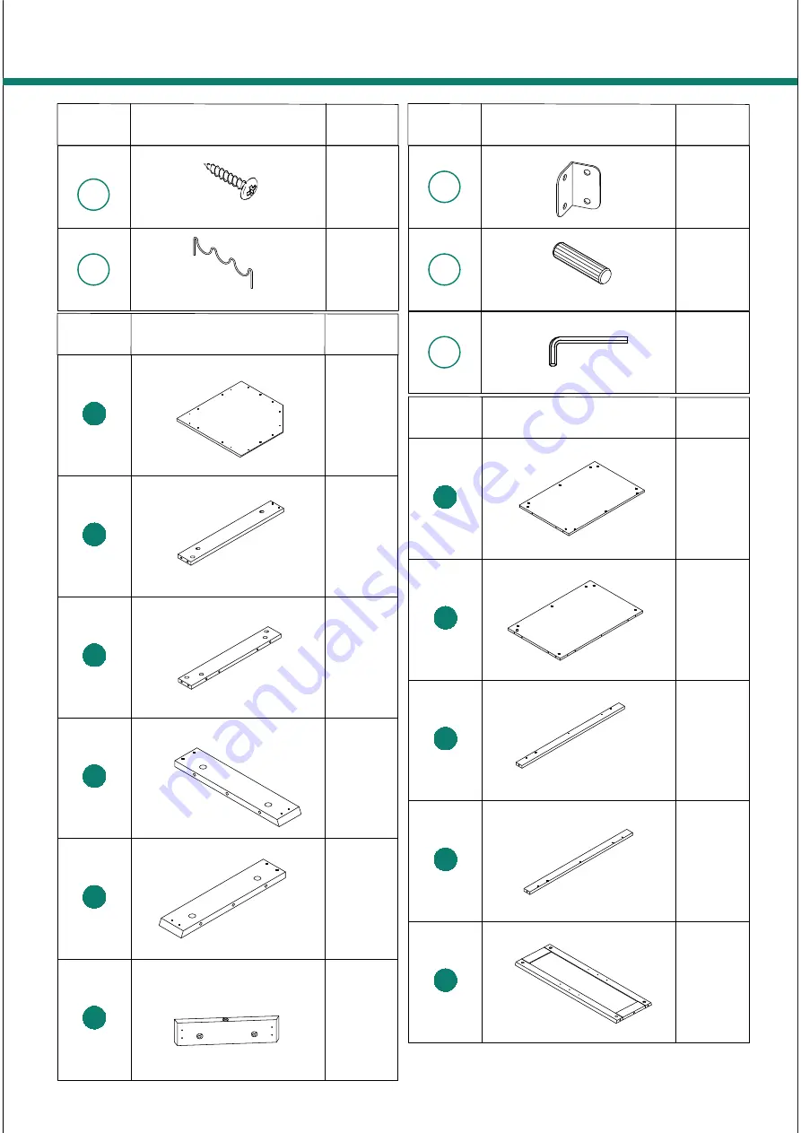 YitaHome FTKDKT-1002 Assembly Instructions Manual Download Page 3