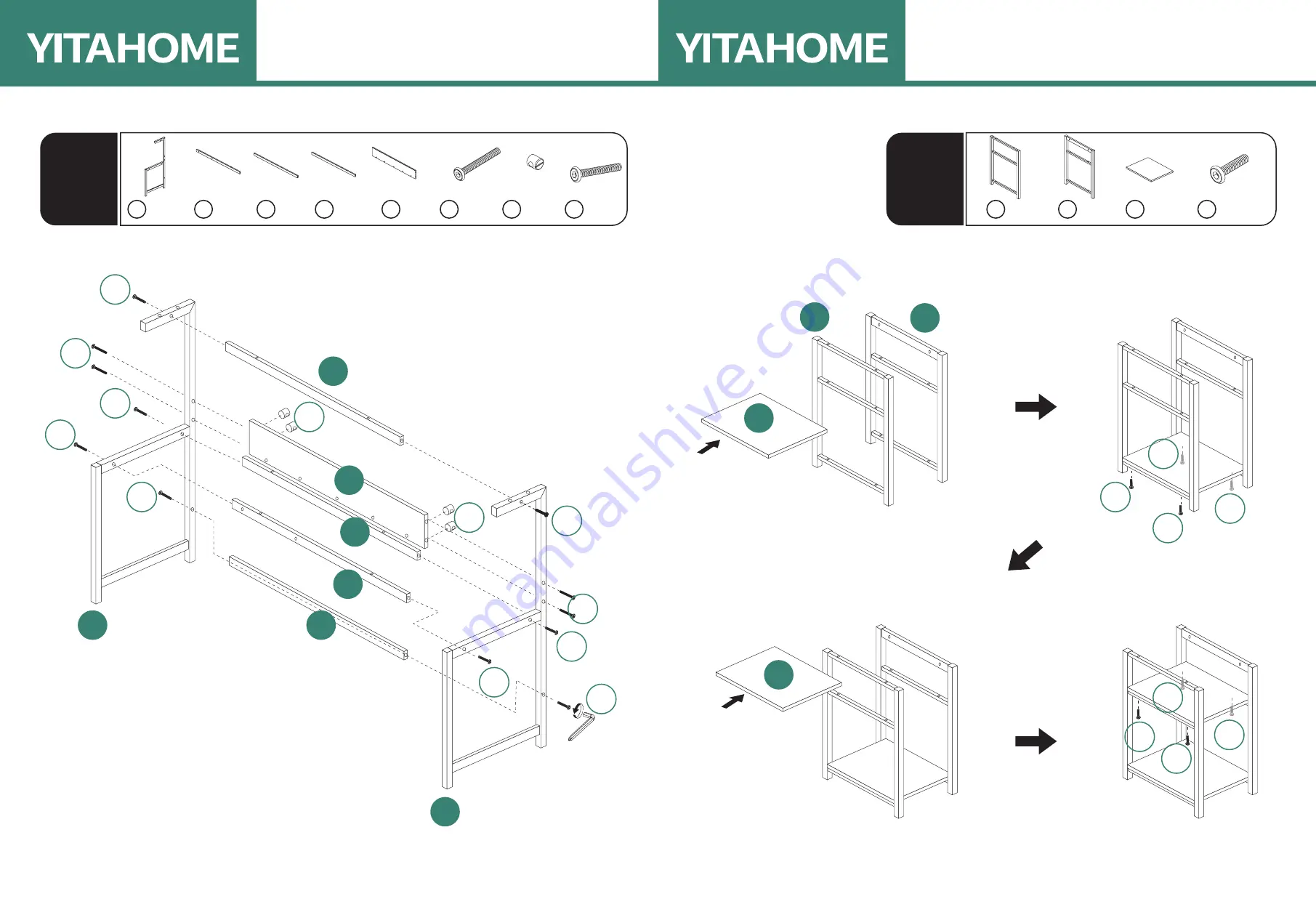 YitaHome FTOFOD-0010 Assembly Instructions Manual Download Page 4