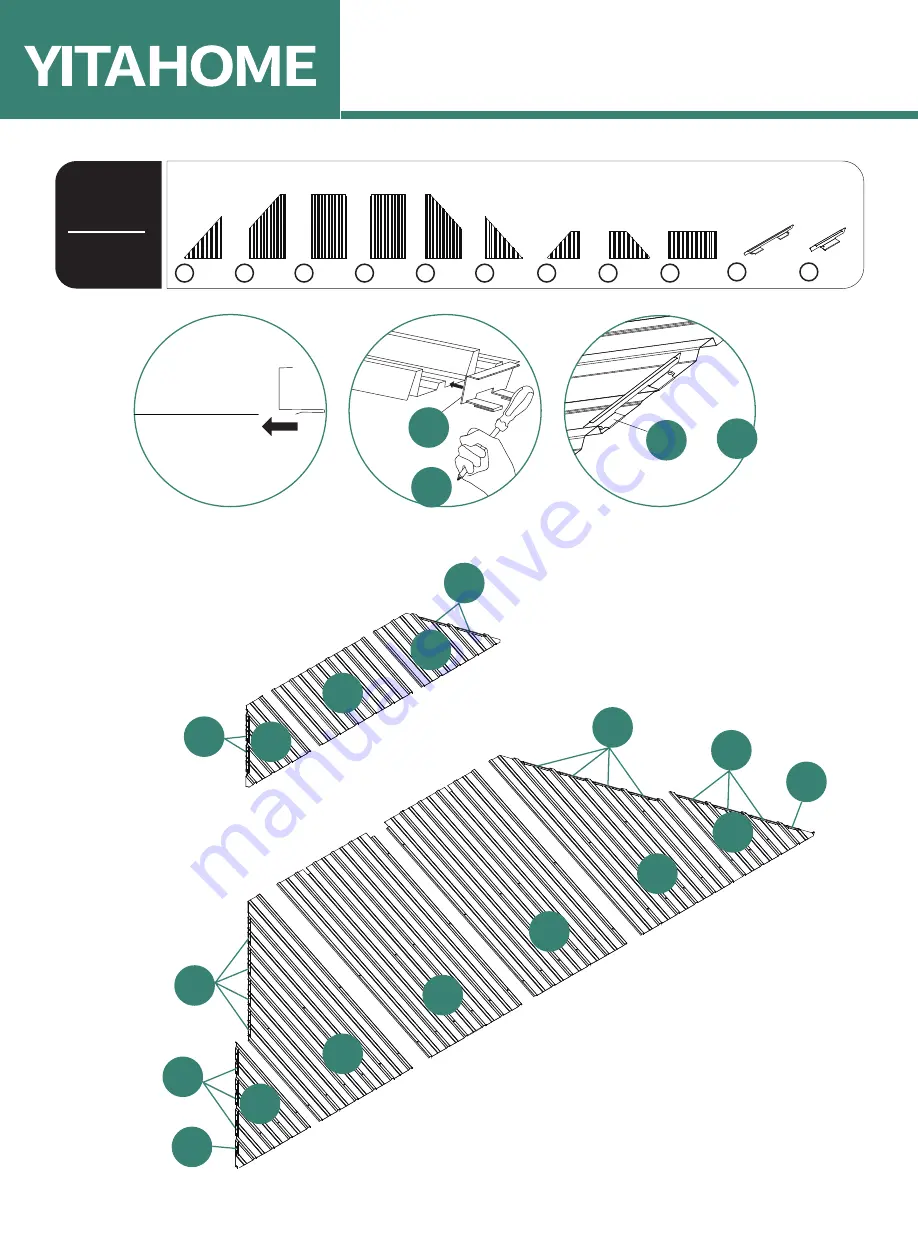 YitaHome FTPLCG-0214 Assembly Instructions Manual Download Page 20