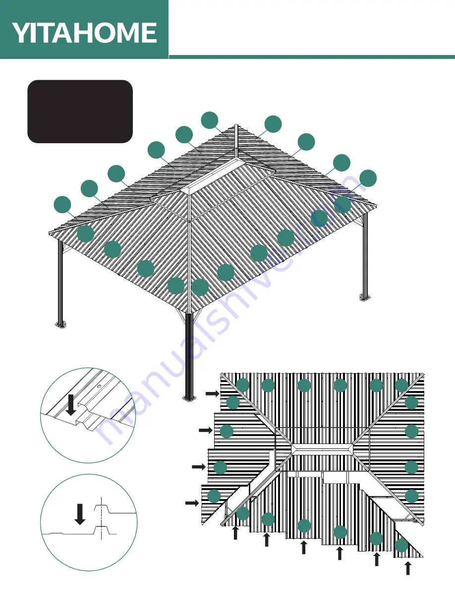 YitaHome FTPLCG-0214 Assembly Instructions Manual Download Page 24