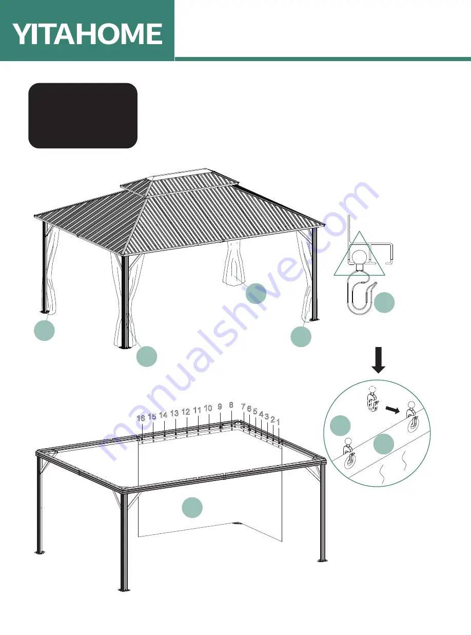 YitaHome FTPLCG-0214 Assembly Instructions Manual Download Page 30