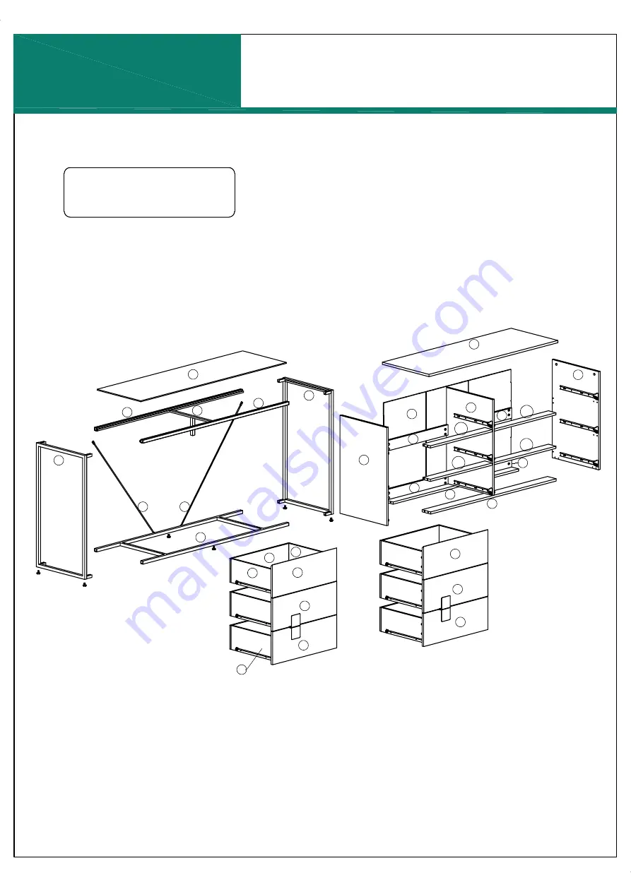 YitaHome HEFTDR-0012 Assembly Instructions Manual Download Page 7