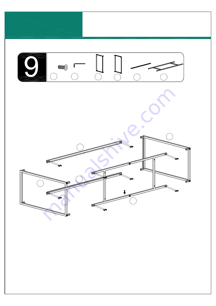 YitaHome HEFTDR-0012 Assembly Instructions Manual Download Page 16