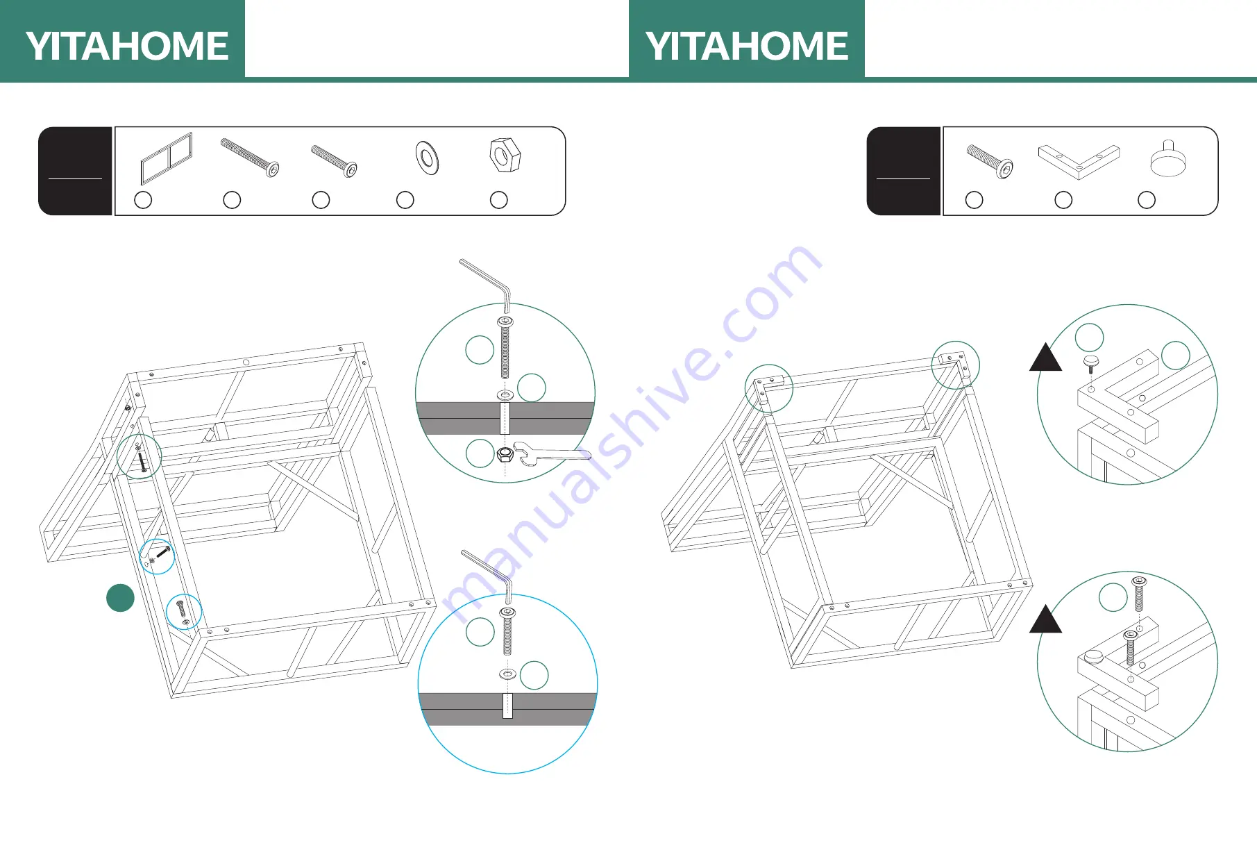 YitaHome Pure & Easy FTPLPB-K07-TZC-02 Assembly Instructions Manual Download Page 4