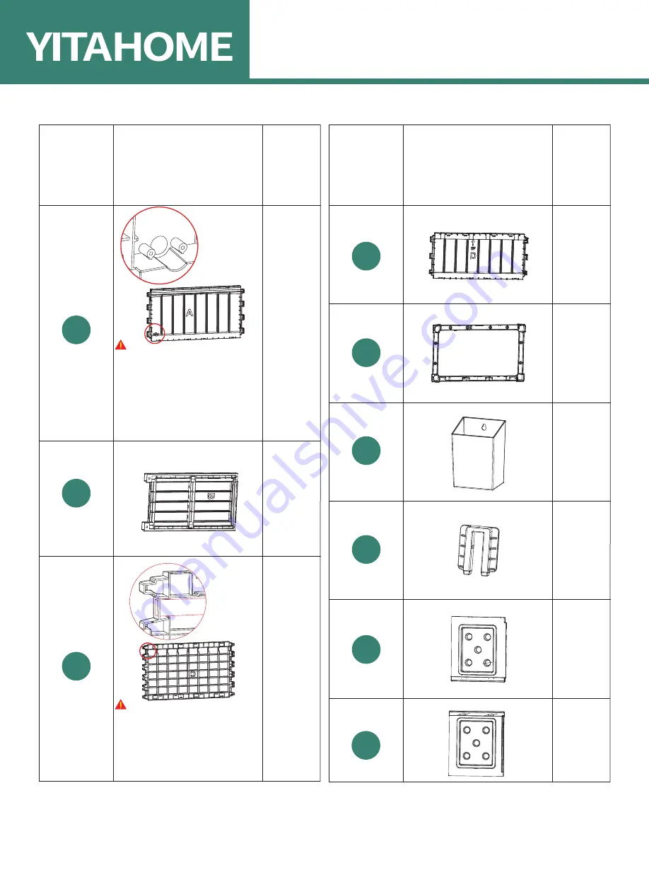 YitaHome TZSK-V 1 Manual Download Page 3