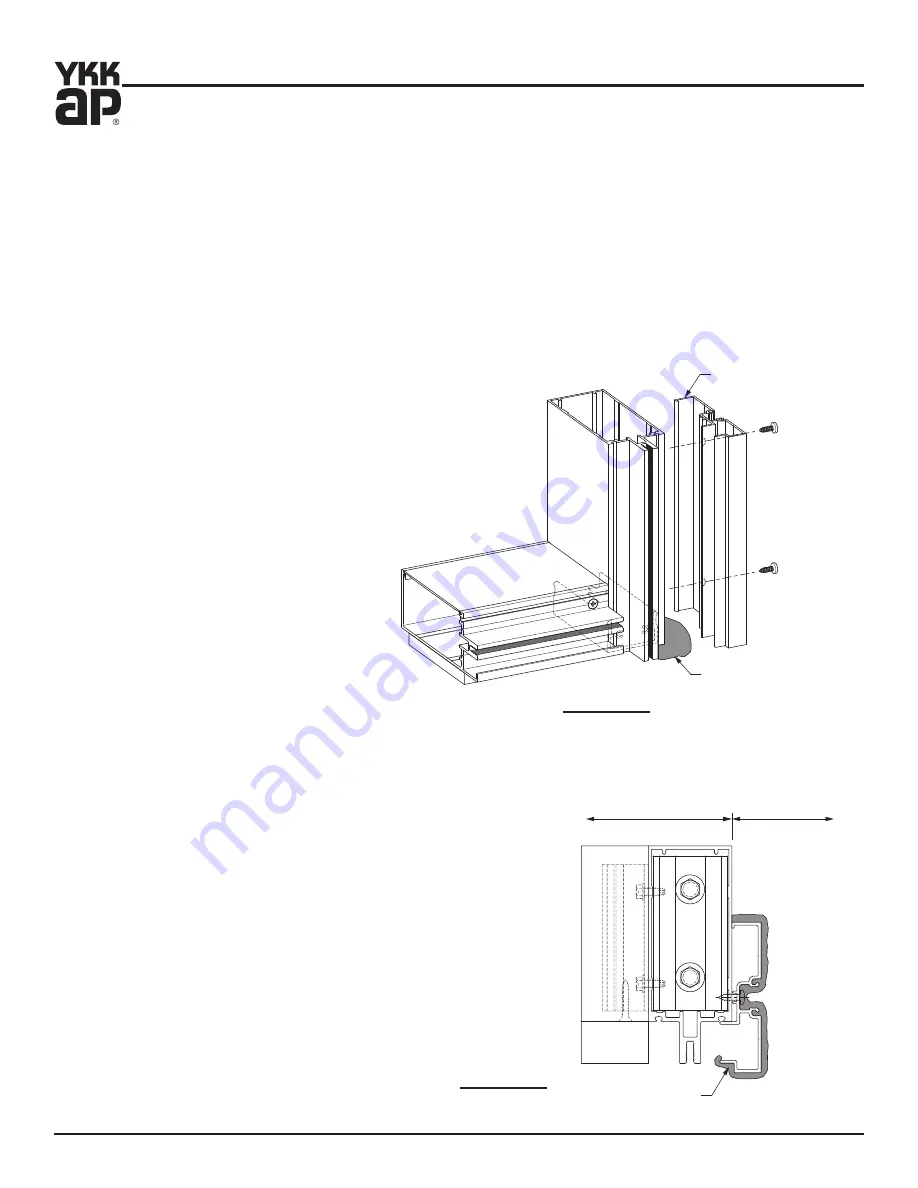 Ykk ap YCW 750 OGP Installation Manual Download Page 36