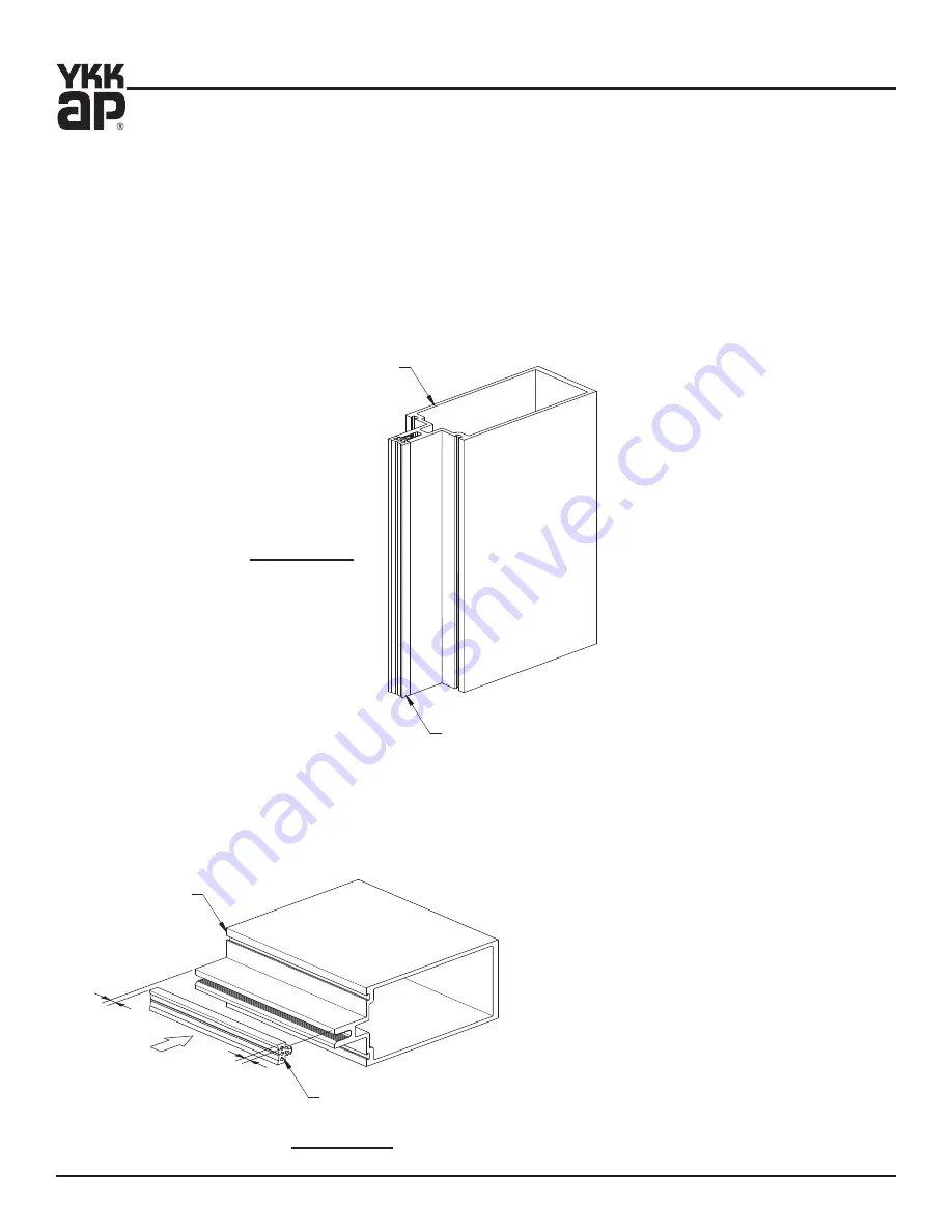 Ykk ap YCW 750 OGP Installation Manual Download Page 40