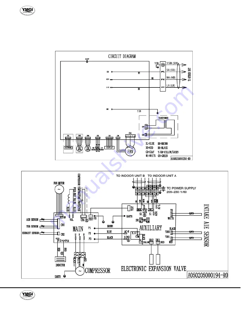 YMGI SYMPHONY CHOIR WMMS-2x09K-V2B(46)2 Installer'S Instruction & User'S Manual Download Page 44