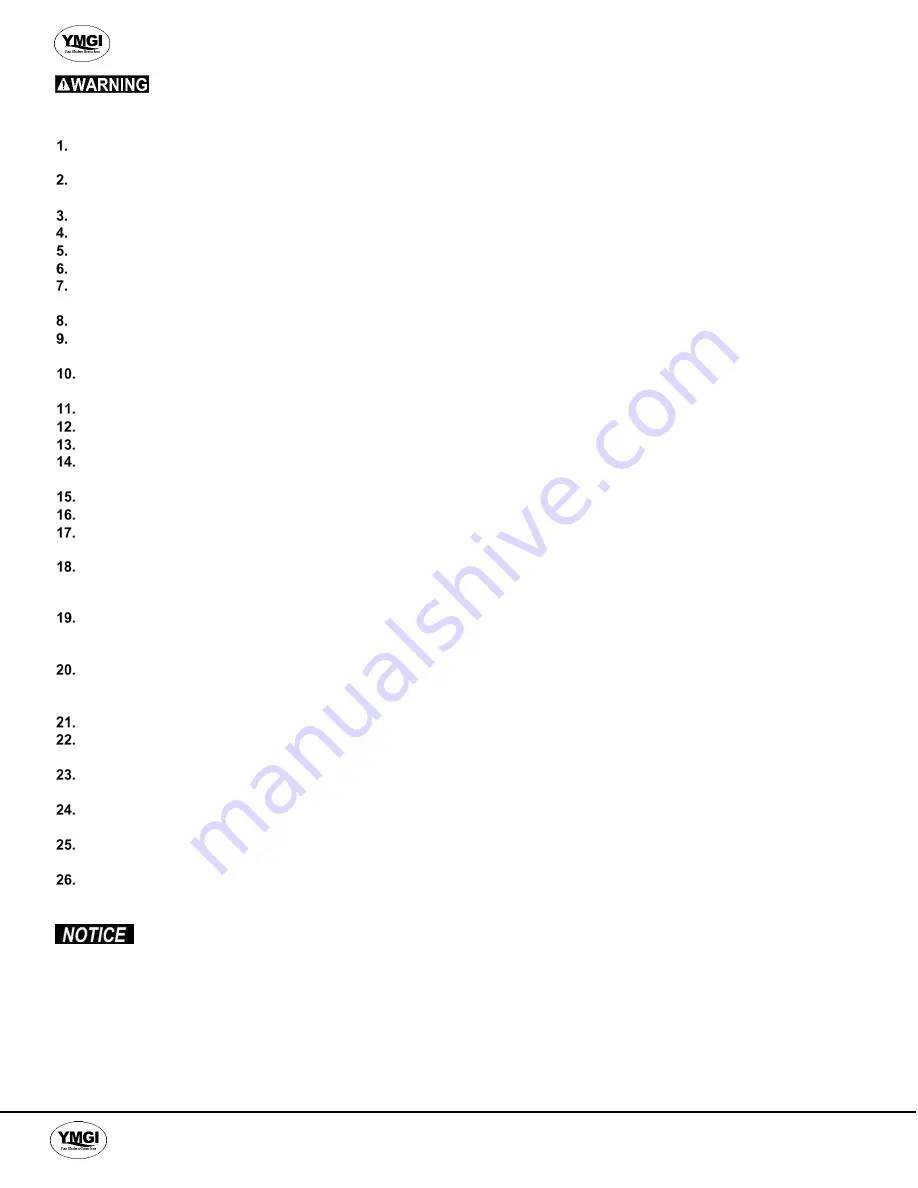 YMGI VRFI-07EC4-D2B(55)5 User Manual And Installation Instructions Download Page 12