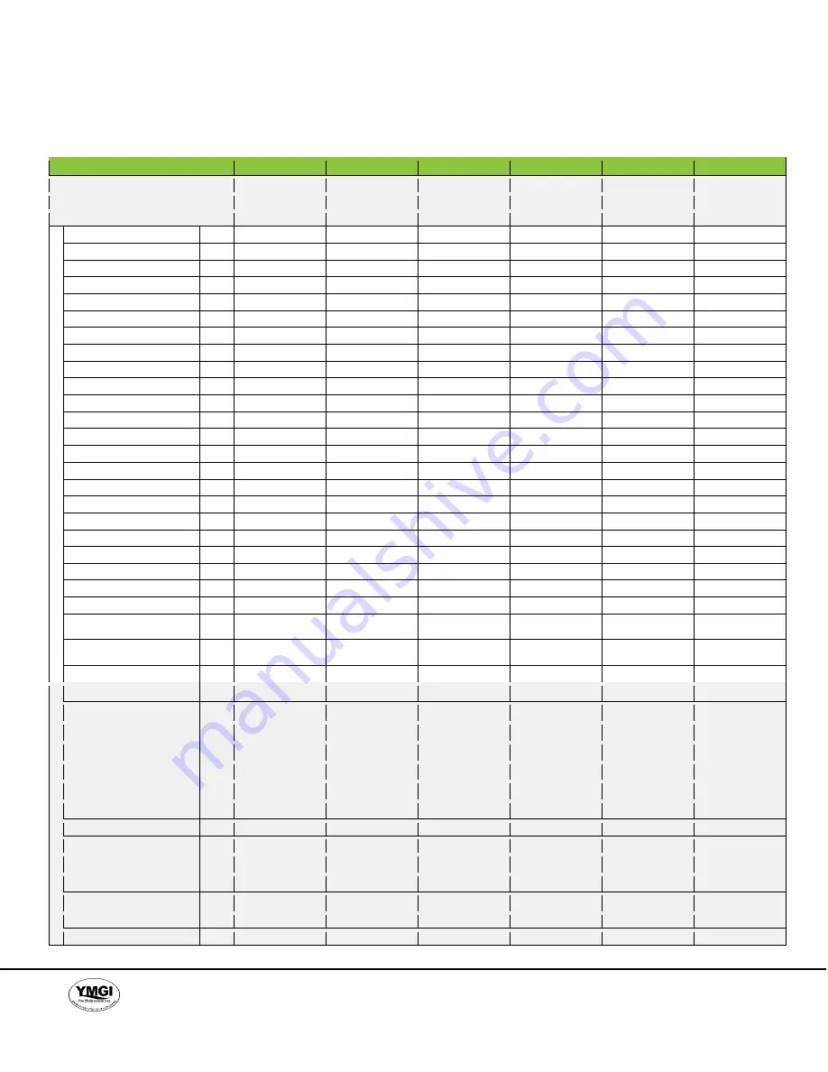 YMGI WMMS-09C-V2B(78)1 Installer'S Instruction & User'S Manual Download Page 16