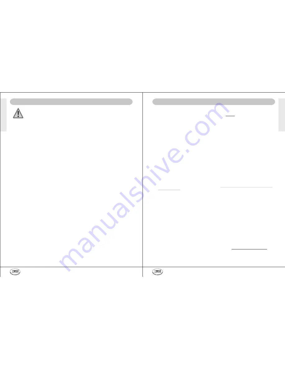 YMGI WMMS-21CH Installer'S Instruction & User'S Manual Download Page 5