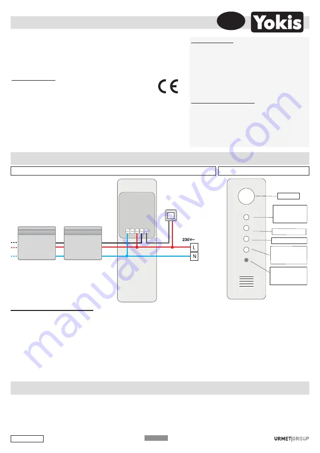 Yokis MFP6ARP Скачать руководство пользователя страница 1