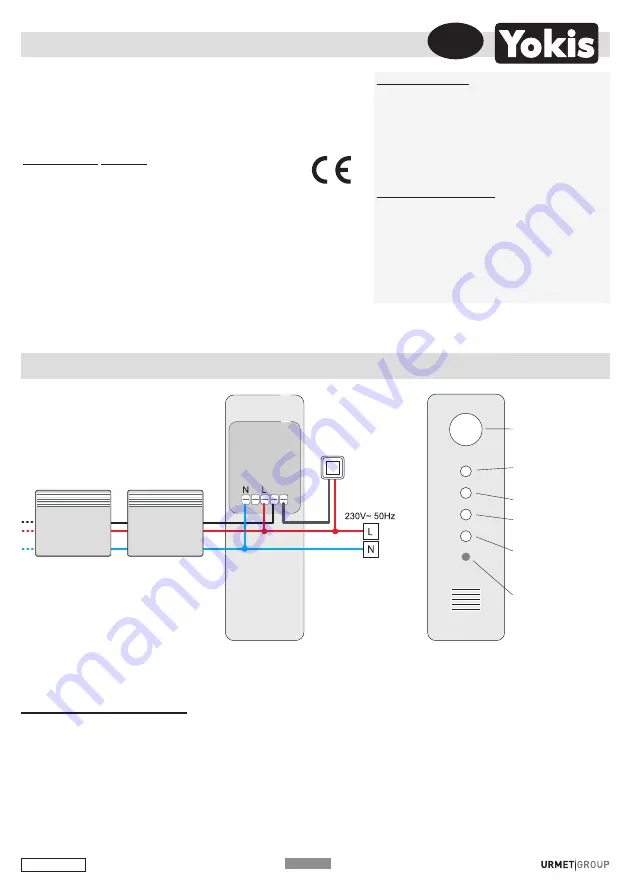 Yokis MFP6ARP Manual Download Page 13