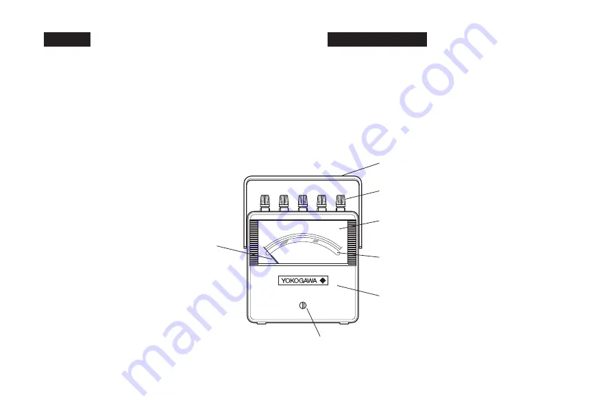 YOKOGAWA 2014 00 User Manual Download Page 5