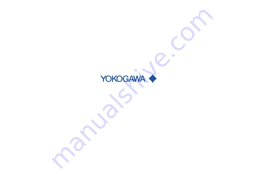 YOKOGAWA 2014 00 User Manual Download Page 15