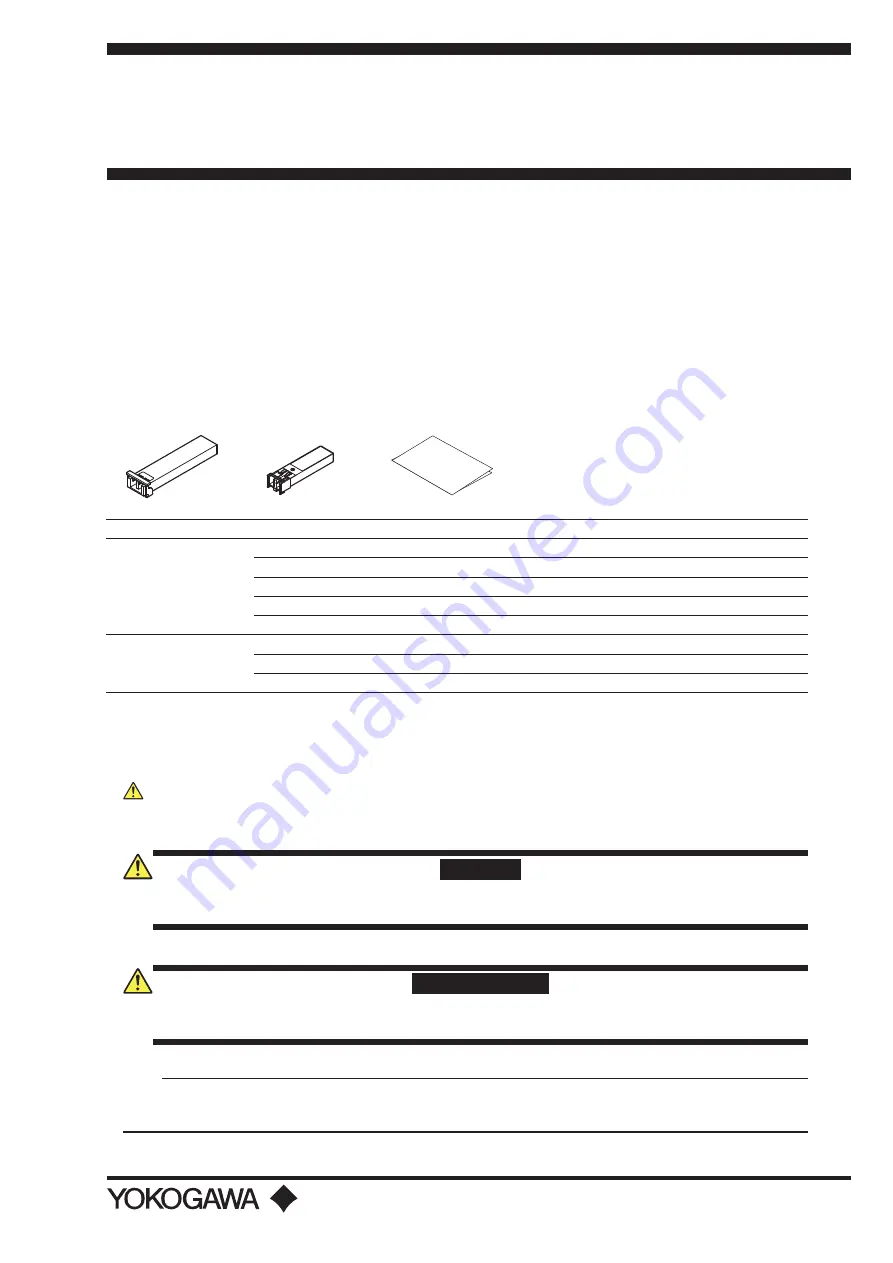 YOKOGAWA 735454-LR User Manual Download Page 1