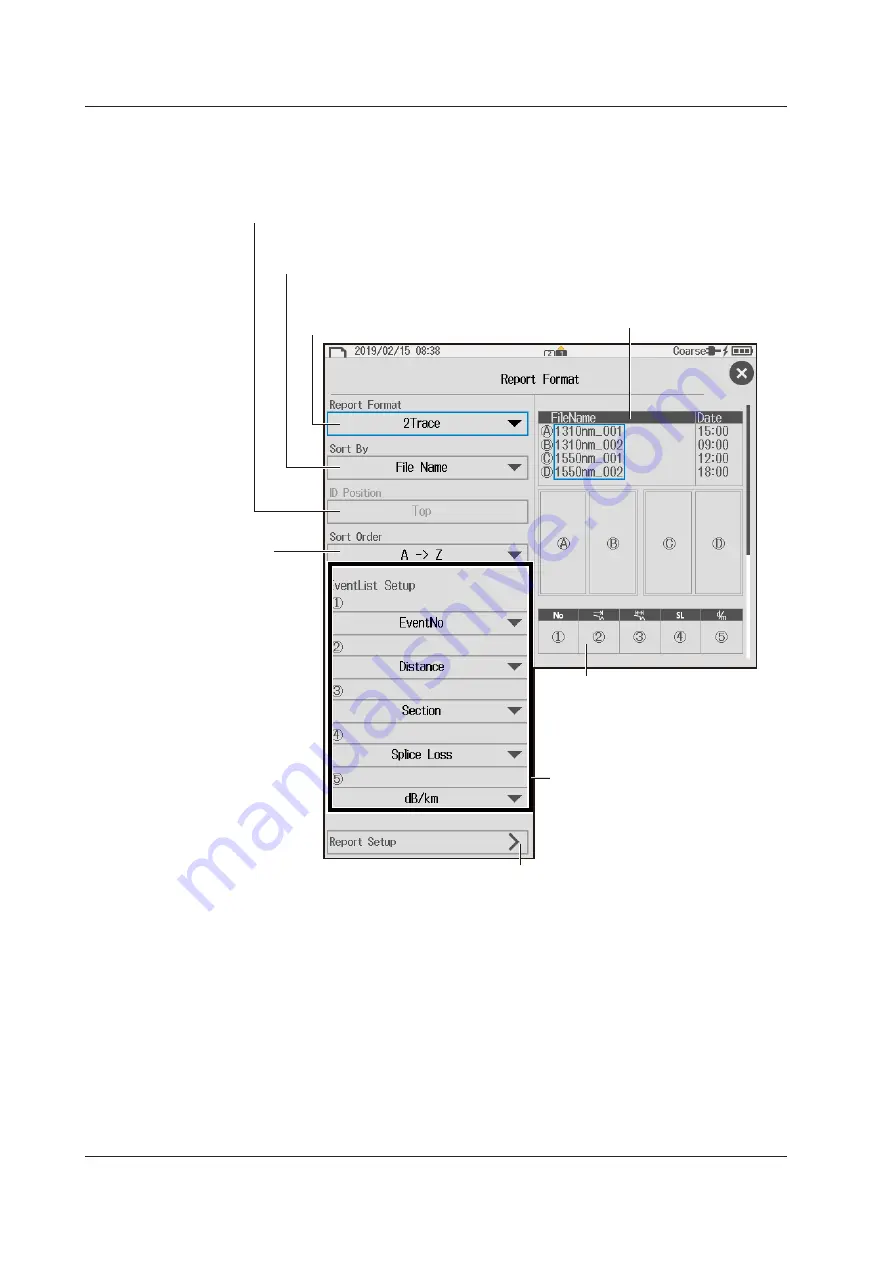 YOKOGAWA AQ1215A User Manual Download Page 64