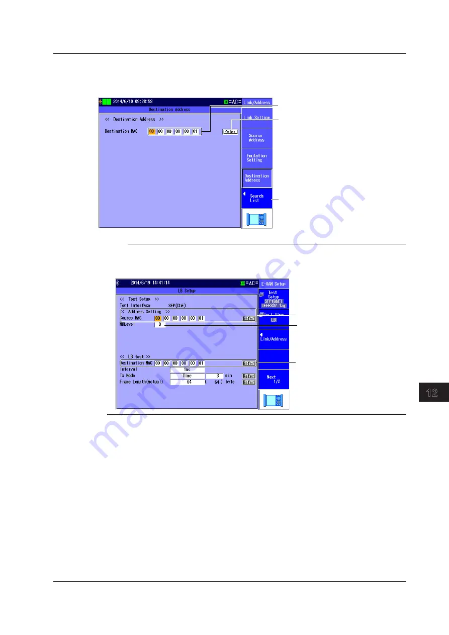 YOKOGAWA AQ1300 Series Скачать руководство пользователя страница 277