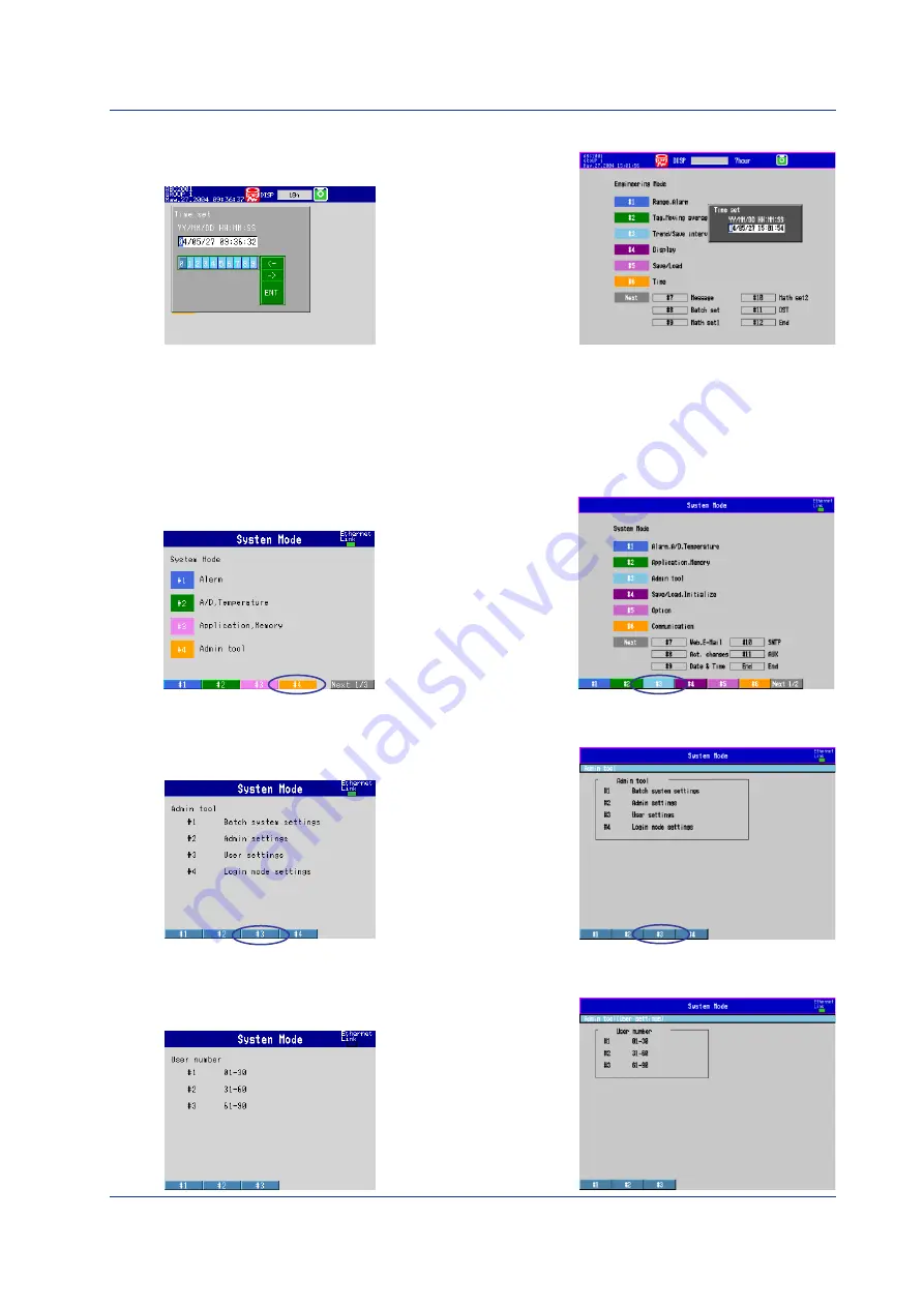 YOKOGAWA DAQSTATION DX100P Operation Manual Download Page 23