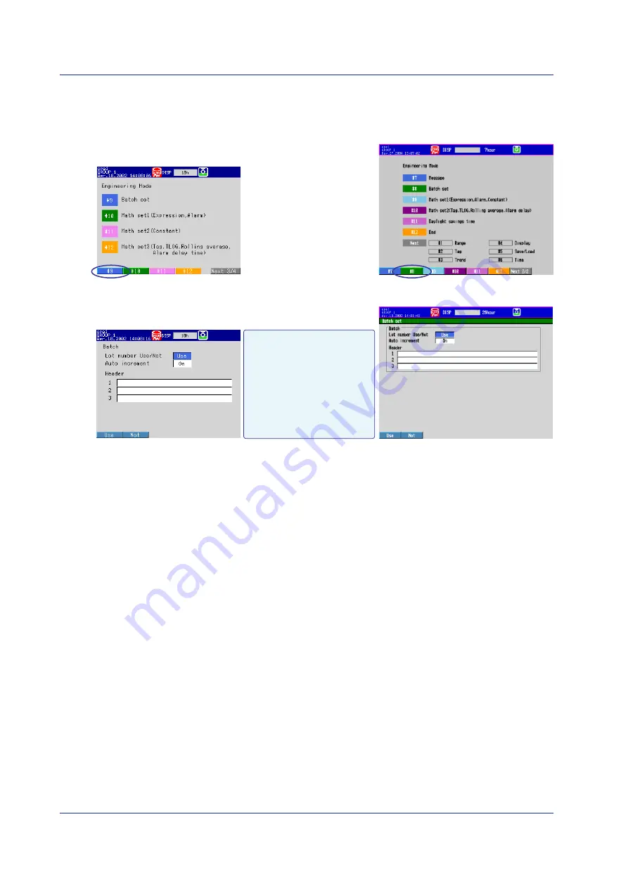 YOKOGAWA DAQSTATION DX100P Operation Manual Download Page 28