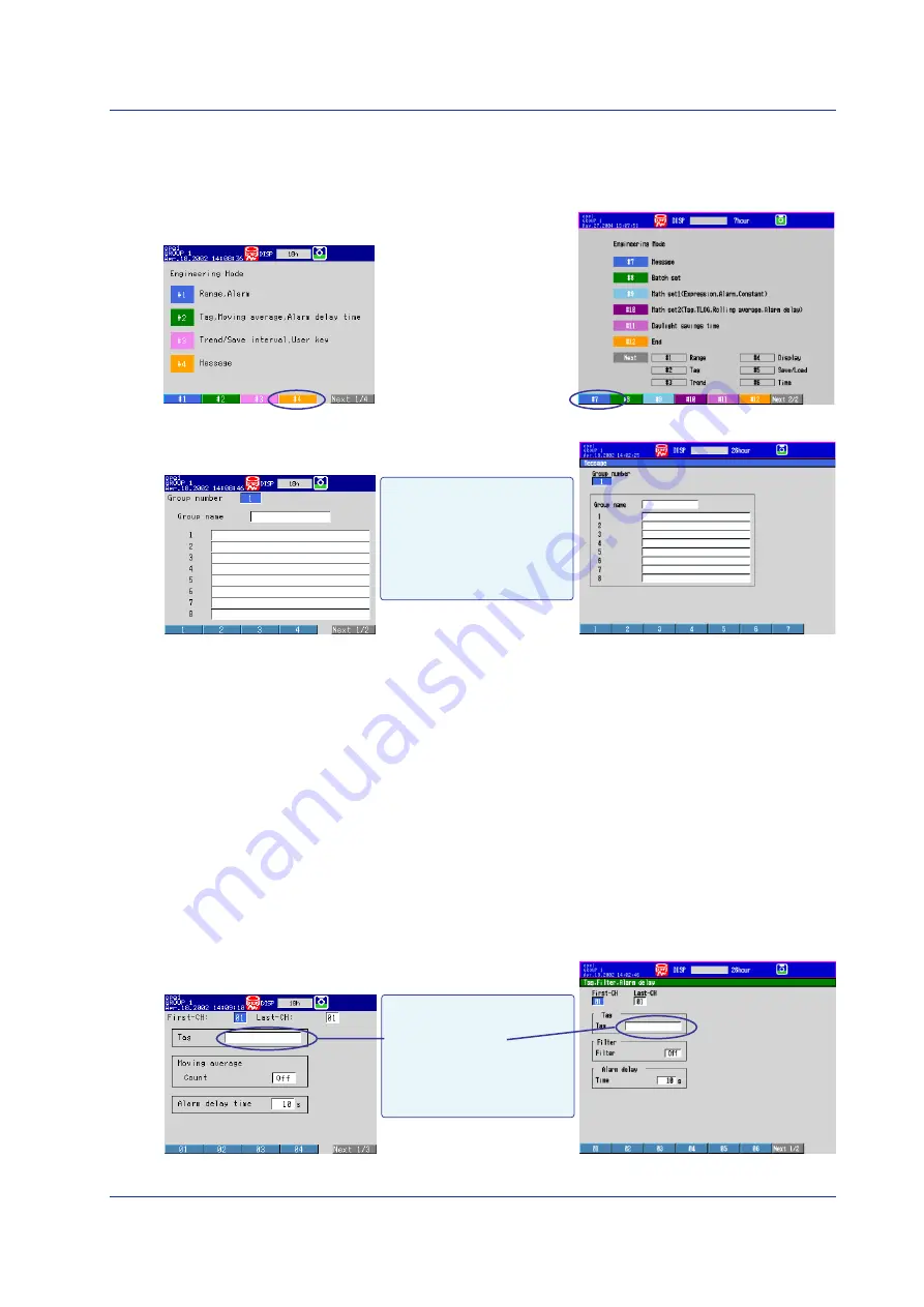 YOKOGAWA DAQSTATION DX100P Operation Manual Download Page 29