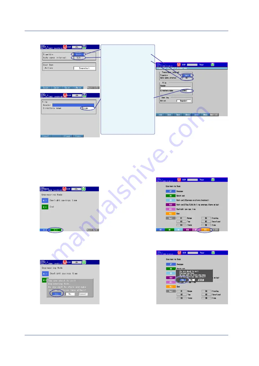 YOKOGAWA DAQSTATION DX100P Operation Manual Download Page 30