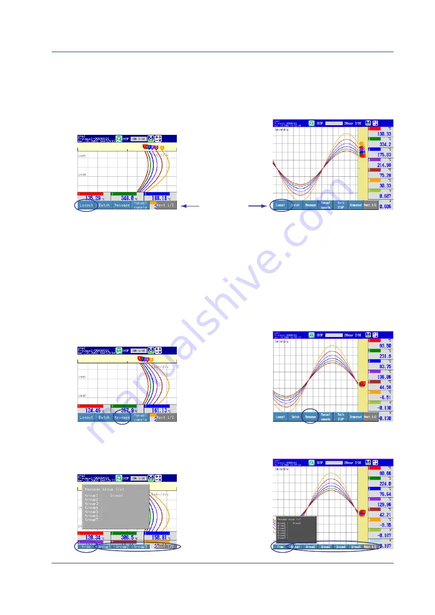 YOKOGAWA DAQSTATION DX100P Operation Manual Download Page 33