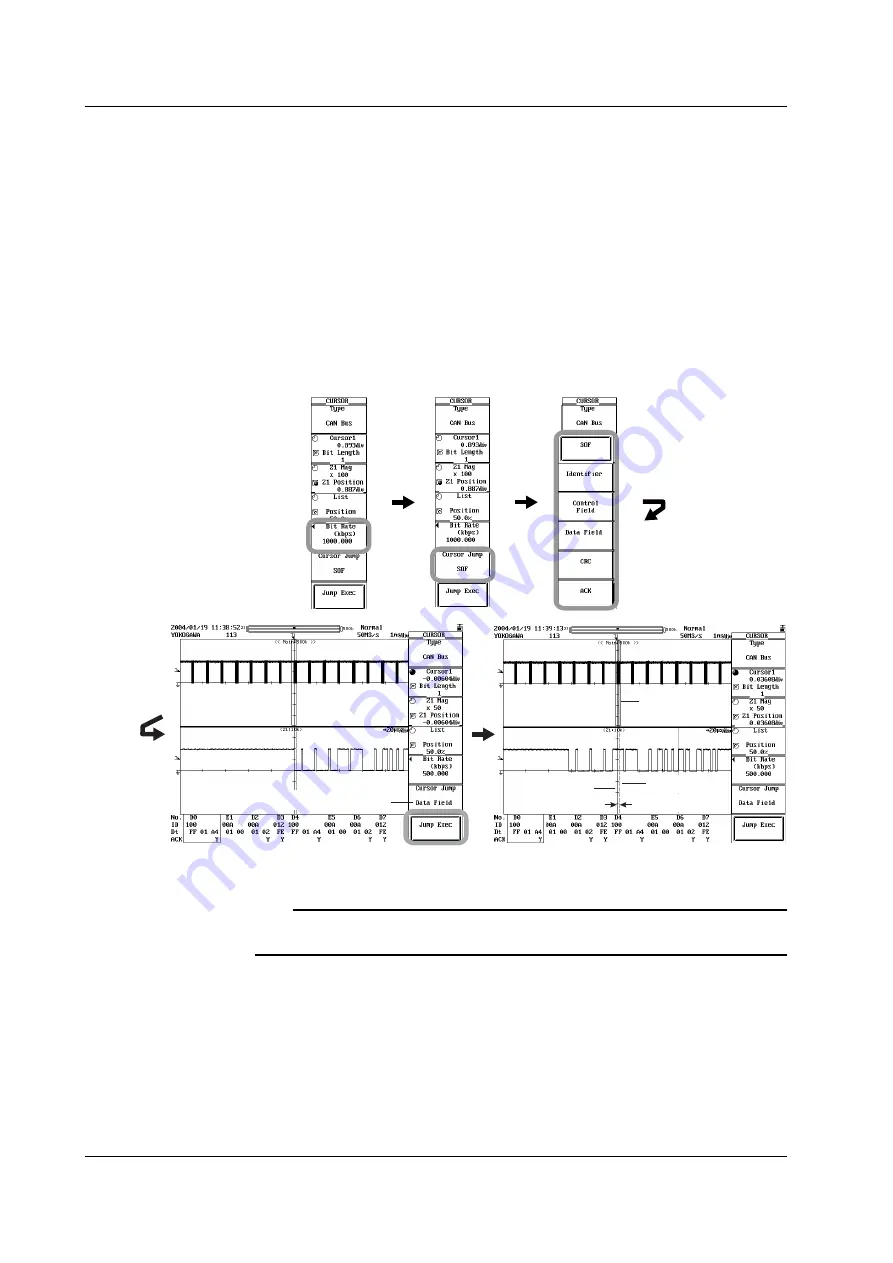 YOKOGAWA DL7480 User Manual Download Page 91