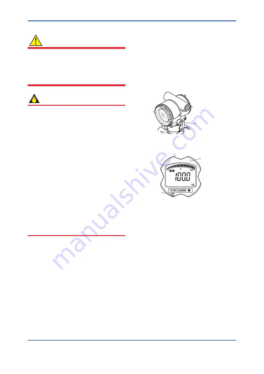 YOKOGAWA DP harp EJ 110 Series User Manual Download Page 45