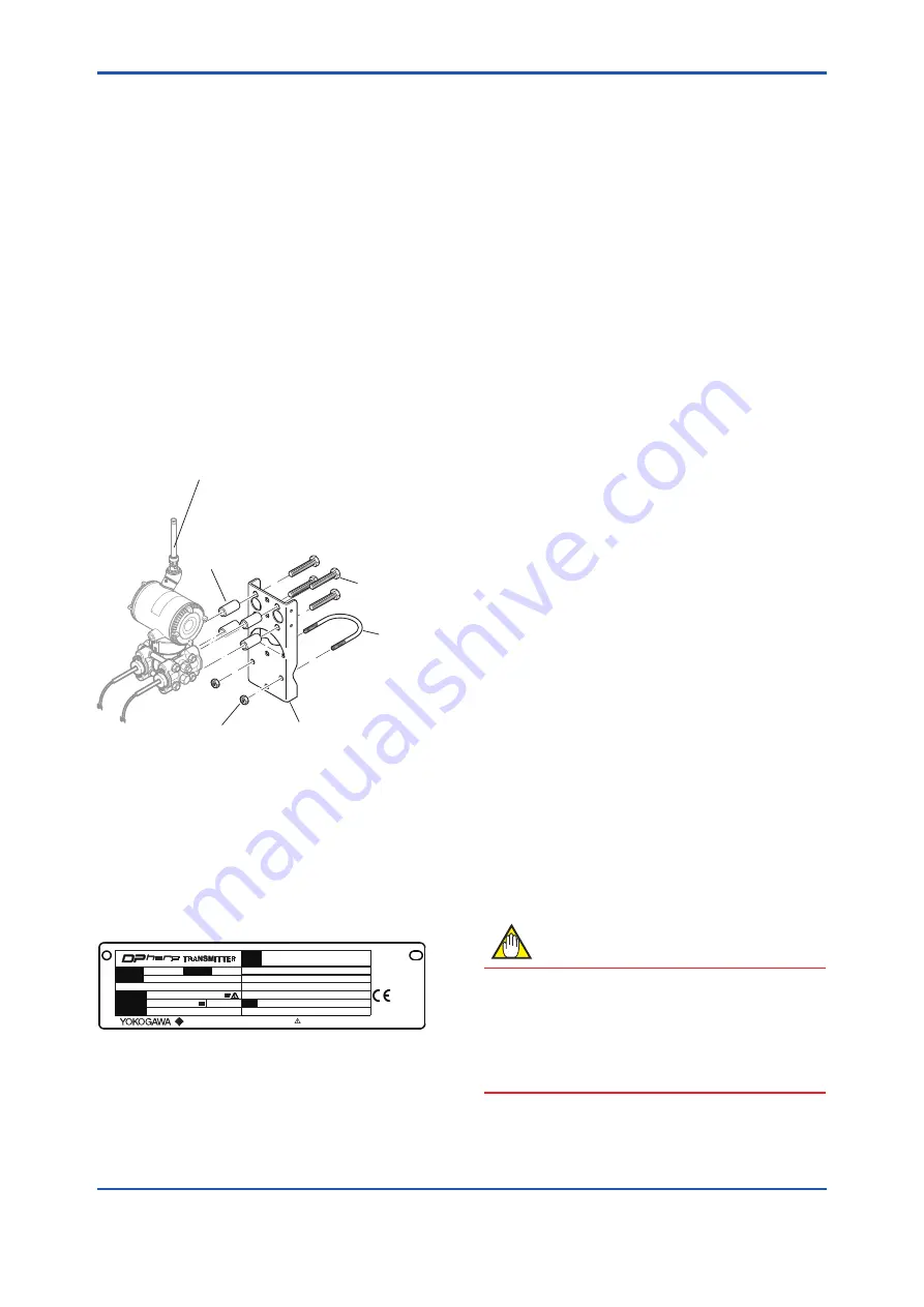 YOKOGAWA DP Harp EJX118B User Manual Download Page 11