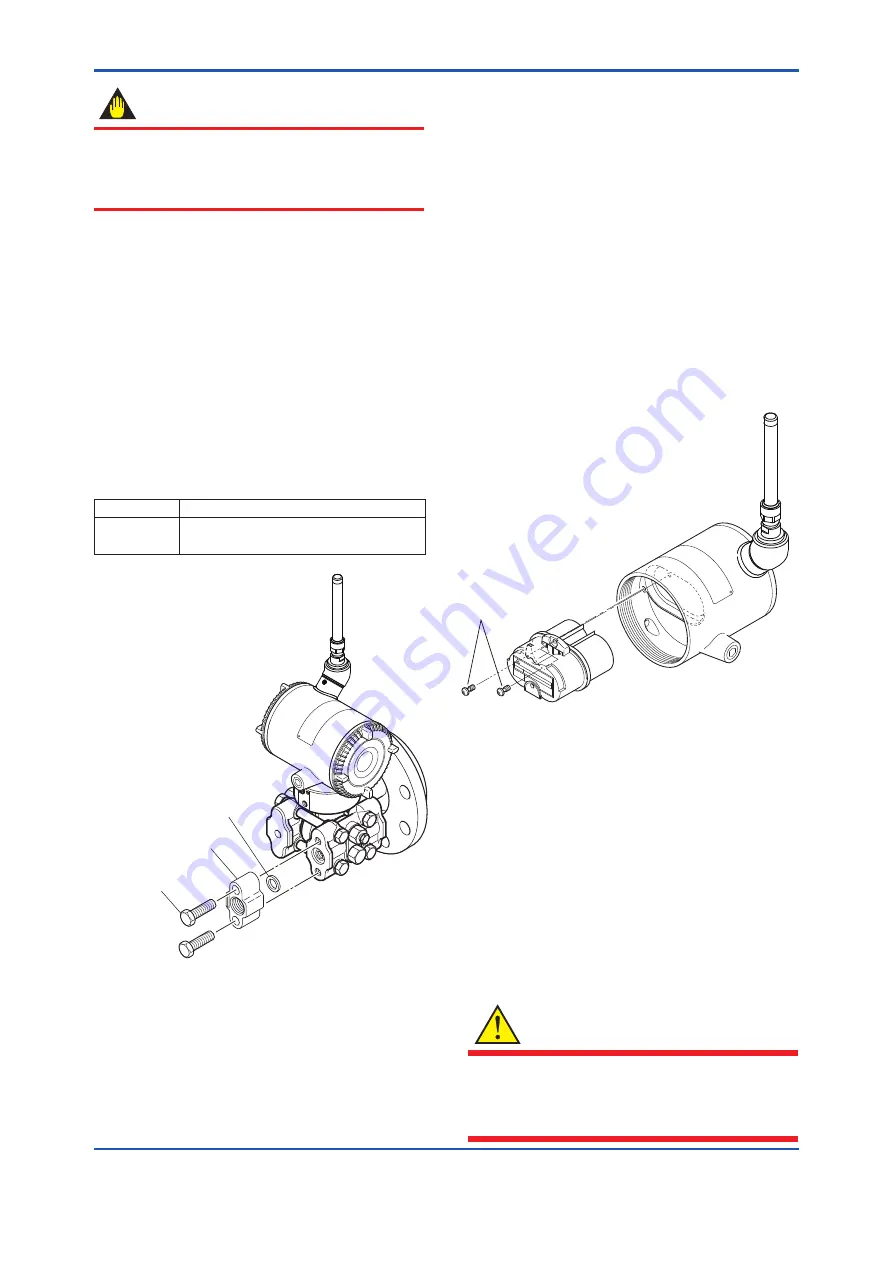 YOKOGAWA DP harp EJX210B User Manual Download Page 62