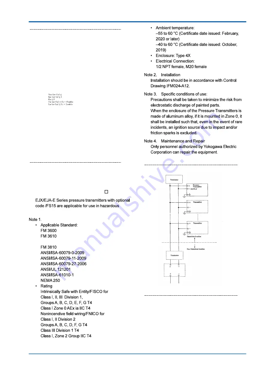 YOKOGAWA DPharp EJX Series Installation Manual Download Page 10