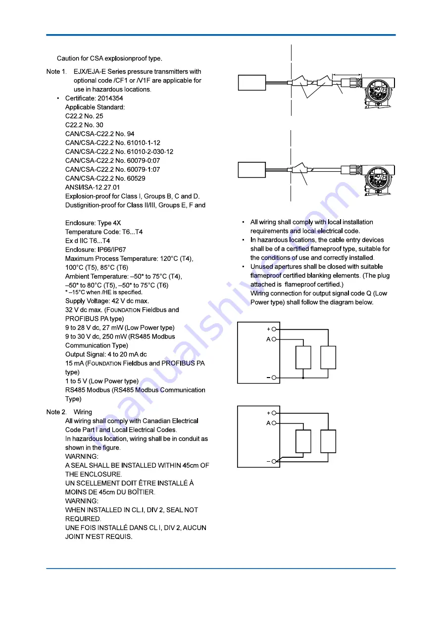 YOKOGAWA DPharp EJX Series Скачать руководство пользователя страница 18