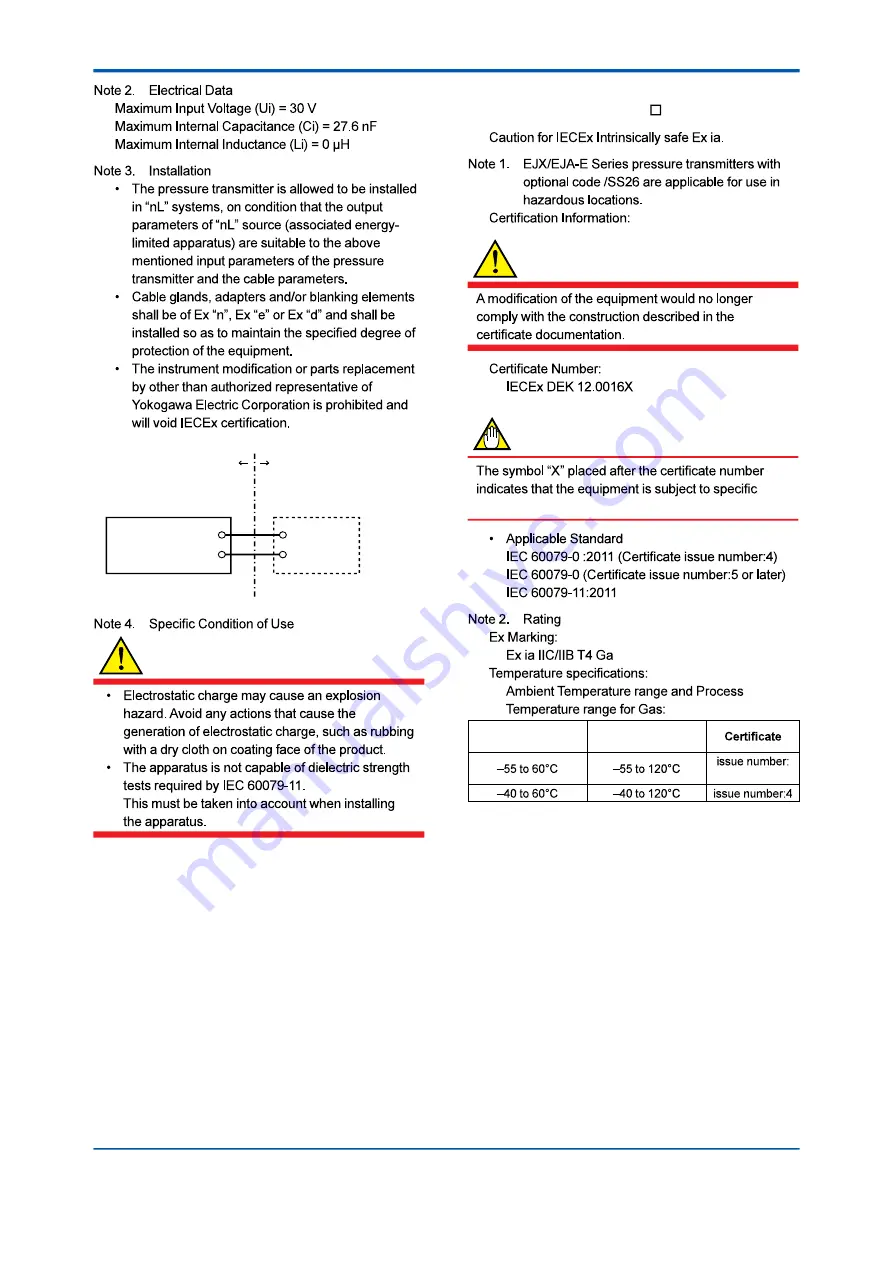 YOKOGAWA DPharp EJX Series Скачать руководство пользователя страница 29