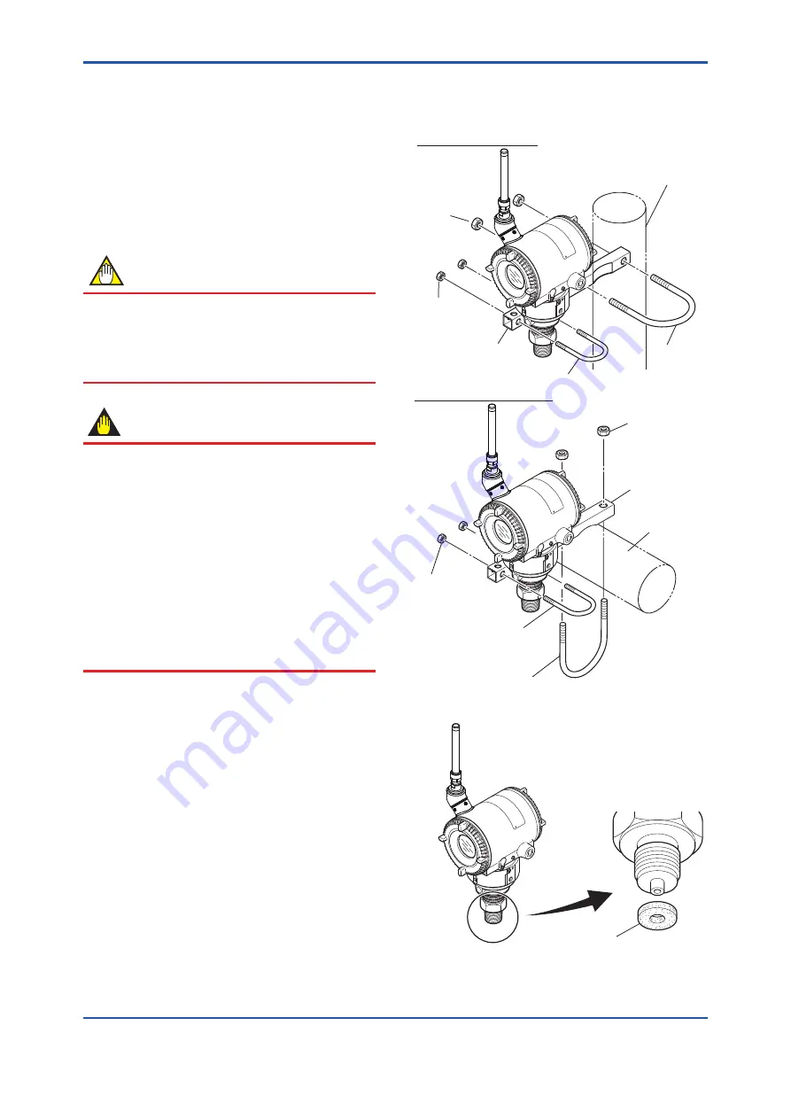 YOKOGAWA DPharp EJX510B User Manual Download Page 22